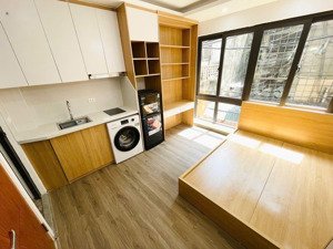 khai trương ccmn 25m2 xịn sò. full nội thất, thoáng mát, máy giặt riêng tại tam khương