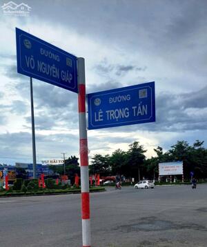 Cặp nền đường Lê Trọng Tấn Khu Dân Cư Nam Long