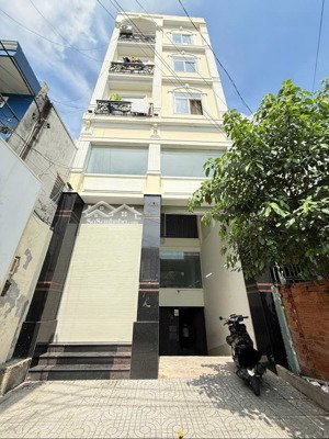 tòa nhà chdv- 120m2 ngay tham lương- ngang 6m- 6 tầng hầm- sổ a4 hoàn công chuẩn