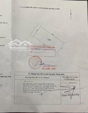 bán đất 2 mặt tiền trung tâm tứ hiệp - thanh trì. 109m2 giá 260tr/m2. ô tô tránh, vỉa hè, mt rộng