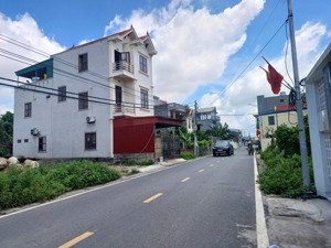 bán 100m2 mặt đường vạn hoá - hoa động, p. thuỷ nguyên kinh doanh buôn bán tốt giá chỉ 4,x tỷ