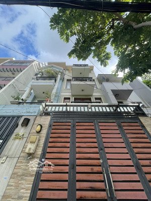 bán nhà đặng thùy trâm, đối diện công viên đường 12m, 4 tầng cứng cáp, gần đh văn lang, 10 tỷ tl