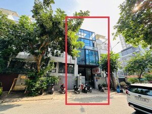 định cư nước ngoài cần bán mt hoàng quốc việt - quận 7 -(6x21) - hầm 5 tầng- hdt 55tr/th- bán 24tỷ