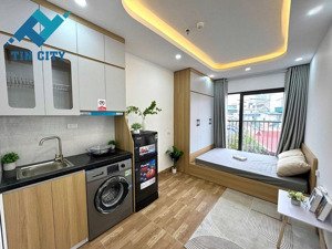 cho thuê căn hộ dịch vụ 35m2 có ban công máy giặt riêng gần đh ngoại thương hutech gtvt landmark 81