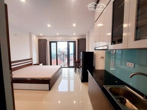 cho thuê căn hộ lạc long quân, tây hồ 30m2 mới tinh full giường tủ, bếp, tủ lạnh, điều hòa