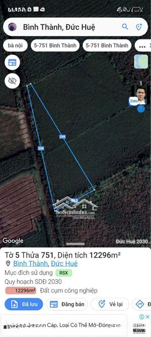 bán đất rsx mặt tiền đường 250m, dt 70,000m2 tại bình thành, đức huệ, long an, giá 19 tỷ vnd hot