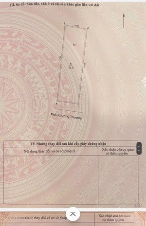 bán nhà mặt phố khương thượng đống đa giá 23 tỷ có tl