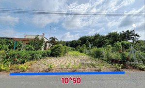 bán đất sg mới sẵn thổ cư 505m2 sẵn thổ cư mặt tiền đường nhựa dân hiện hữu đủ tiện ích giá 760tr
