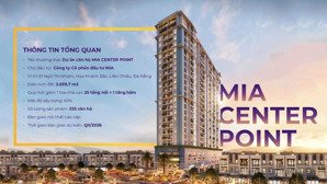 bán căn hộ cao cấp view biển 2pn tại mia center point đà nẵng, 63,3m2 thanh toán chỉ từ 780 triệu