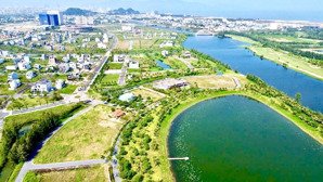 đất biệt thự mặt tiền sông cổ cò hàng hiếm giá siêu tốt tại khu fpt đà nẵng