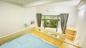 ch duplex ban công full nt - thang máy, hầm xe - gần đh vlu