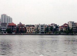 bán biệt thự lô góc siêu phẩm view hồ kép khuôn viên đẳng cấp quốc tế tại tây hồ