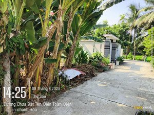 giá 2.150 tỷ cho 202m2, 60m2 thổ, đất diên toàn cũ, xã diên khánh