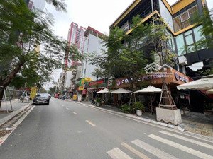 mặt phố duy tân vỉa hè ô tô tránh - kinh doanh sầm uất - hai mặt trước sau - 106,9m2, 43tỷ.