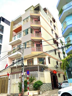 bán căn hộ dịch vụ góc 2mt điện biên phủ cạnh đh hồng bàng, 7 tầng sẵn thu nhập 85tr/tháng