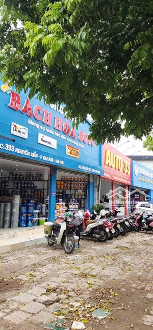 bán nhà mặt phố 393 nguyễn xiển, đại kim, hoàng mai, hà nội, 52 tỷ, dt 177m, mặt tiền 15.74m