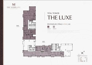 bán 2 căn penthoues 771m2 và 776m2 toà m1 có 4 mặt thoáng trần cao 6m view công viên hồ