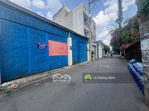 bán xưởng 9,6m x 23m. mt hẻm nhựa 8m phan văn hớn ngay gần đường trường chinh