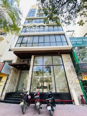 cho thuê nhà nguyễn thị thập 120m2 x 8t, mt 10m, thông sàn, thang máy, pccc, đường 3 làn oto, 90tr