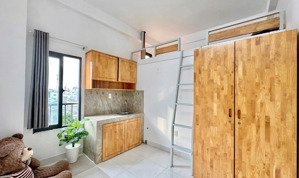 cho thuê duplex trần bình trọng gần bình thạnh thoáng mát có thang máy