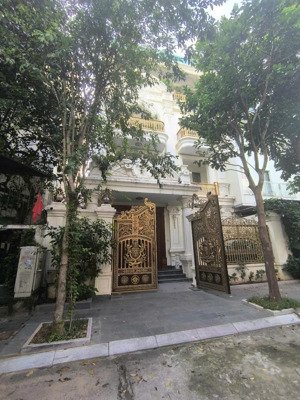 biệt thự cao cấp full nội thất thang máy vị trí vàng dt 190m x 4 tầng, mt 9.5m x giá 57tỷ