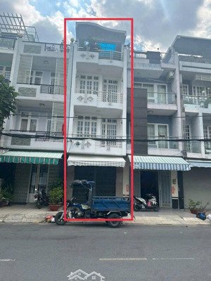 cho thuê nhà mặt tiền đường 23 khu - bình phú - p10 - q6, 17 triệu