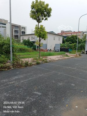 bán đất 75m2 ở gần đại học công nghiệp, nhổn, hà nội, giá cực chất 139 triệu/m2