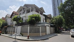 bán biệt thự nhà vườn, kđt văn quán, hà đông, căn góc 2 mặt phố, dt 225m2, 4 tầng, mt 30m, view hồ