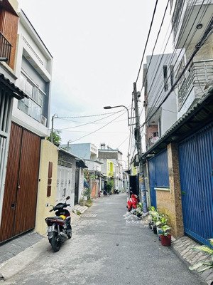 nhà 4 tầng hxh 4pn lê thị hoa, bình chiểu, thủ đức, ngang gần 8m, có gara ô tô, giảm 700tr