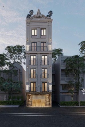 bán tòa chdv lô góc thụy khuê 86m2, 21 phòng, full nội thất, pccc, thang thoát thiểm, gần hồ tây