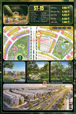 siêu shophouse siêu vị trí trung tâm của vgc-vinhomes dương kinh hải phòng, đường rộng 68m