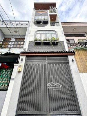 bình thạnh - hxh nguyễn văn đậu thông, 4 tầng btct, nhà mới full nội thất, giá 6,95 tỷ