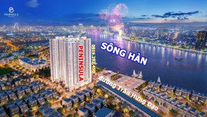 sốc: peninsula đà nẵng - chiết khấu hơn 1,1 tỷ căn hộ 2 mặt tiền 77,6m2, 2 phòng ngủ. vew triệu đô