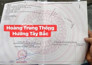 bán đất mặt tiền hoàng trung thông, hoà minh