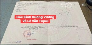góc 2 mặt tiền kinh dương vương, gần biển