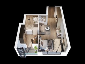 bán căn studio 35m2 toà h2 view siêu đỉnh