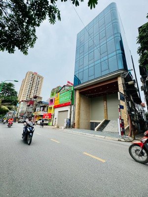 cần bán gấp toà building mặt phố lê trọng tấn 190m2 8t nổi + 1 hầm - thang máy, lô góc, dt 2.4tỷ/n