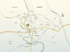 bán căn hộ chung cư 1pn+ the emerald 68, 2,8 tỷ, 50m2, view đẹp, nhiều tiện ích tại bình dương