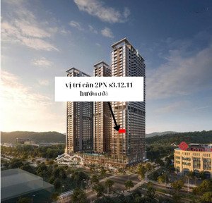 tuyệt chủng căn 2n cuối cùng tầng trung siêu đẹp skym hạ long. view chính diện biển, hồ nhạc nước.