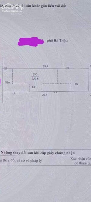 Bán nhà mặt phố bà triệu , gần tô hiến thành, DT: 220m2 x 6 tầng