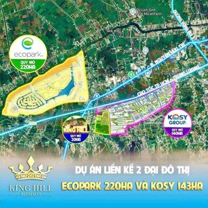 kdc king hill residences đối diện eco retreat, trả trước 1 tỷ nhận nền xây nhà ngay. 