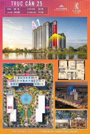 căn hộ góc 3 pn - đầu tư tốt tại chung cư cao cấp k-park vinhomes thanh hóa