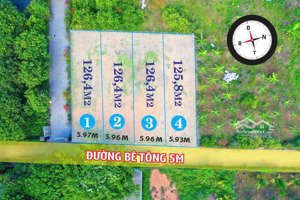 bán 4 lô đất full thổ cư cực đẹp, giá chỉ 669tr tại suối tiên, diên khánh.