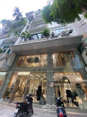bán tòa mới đẹp đẳng cấp shophouse mp tôn thất thuyết- dịch vọng hậu- 120m2- 6 tầng- mt: 6m- 68 tỷ