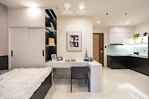 căn hộ cho thuê với nội thất cơ bản (bếp, rèm cửa và máy lạnh) - vinhomes grand park