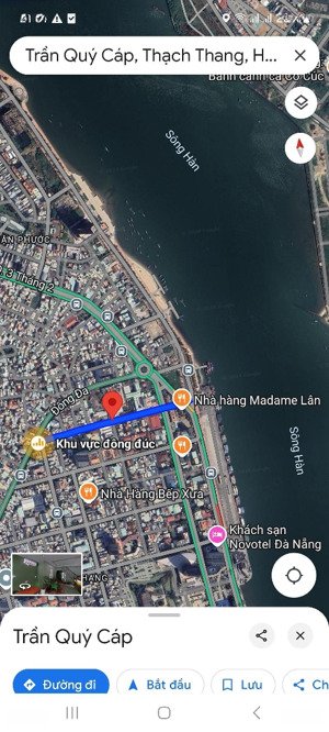 đất mặt tiền đường 10m5 trung tâm hải châu 1 sát sông hàn, gần trung tâm hành chính tp giá cực tốt