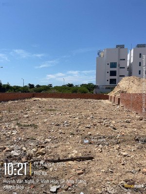 bán đất biệt thự huỳnh văn nghệ kđt mới vĩnh hoà nha trang gần biển sổ đỏ riêng ngang 14,5m