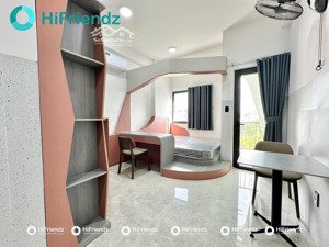 phòng studio mới tone nhẹ siêu xinh có ban công