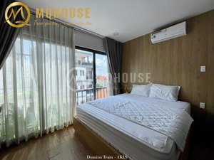 trống sẵn căn hộ 1pn full nội thất với thiết kế ấm cúng - ban công view đón ánh nắng tự nhiên