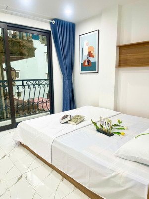 bán tòa ccmn 55m2 x 7 tầng, full phòng kín khách dòng tiền 80tr/tháng tại hoàng mai, giá 14 tỷ